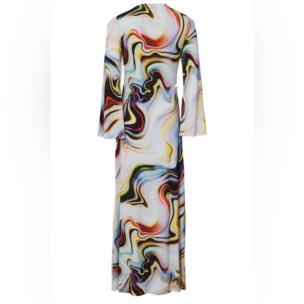 Alexis Multicolor Swirl Maxi Dress - Picture 2 of 12